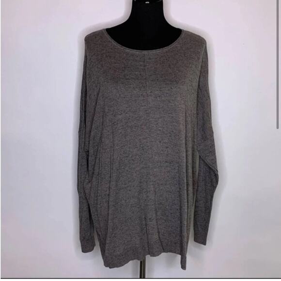 Cabi mushroom brown gray knit sweater top size Extra Small XS #3305 - Picture 2 of 12